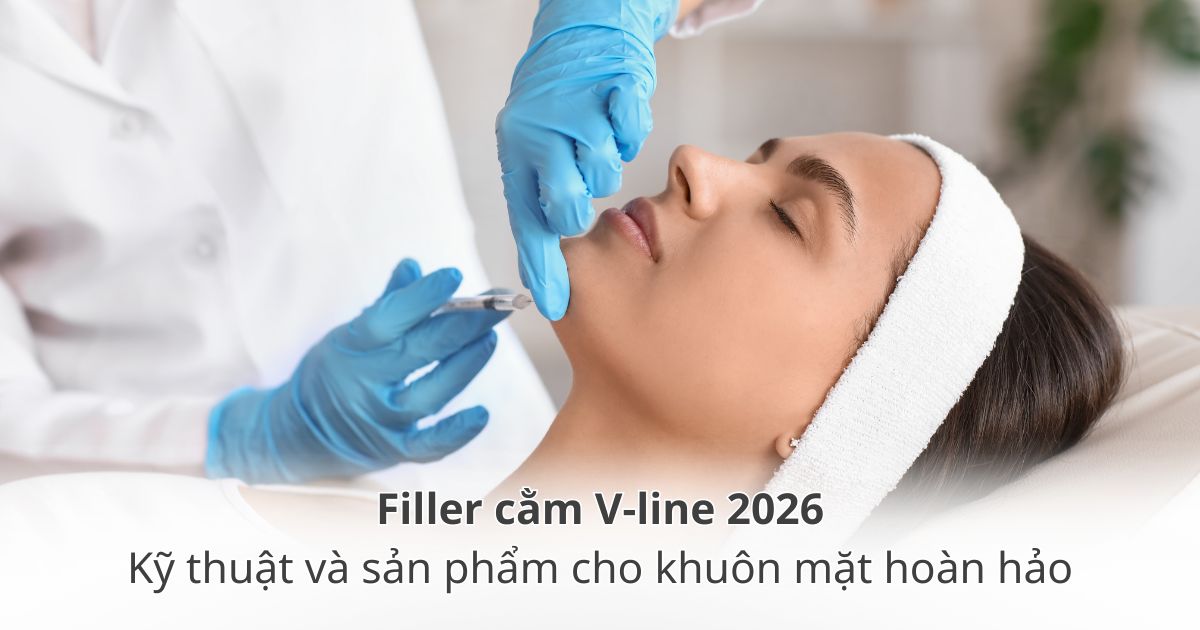 Kỹ thuật tiêm filler cằm Vline 2026 cho khuôn mặt hoàn hảo