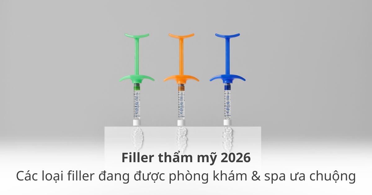 Filler thẩm mỹ được phòng khám và spa ưa chuộng