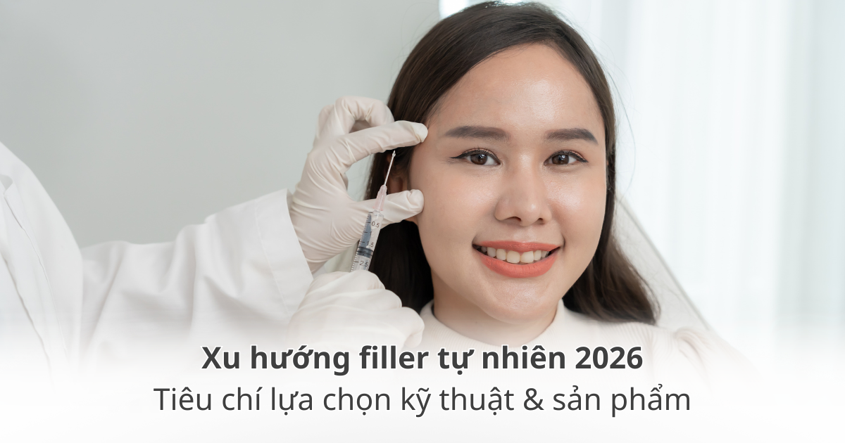 Xu hướng tiêm filler tự nhiên