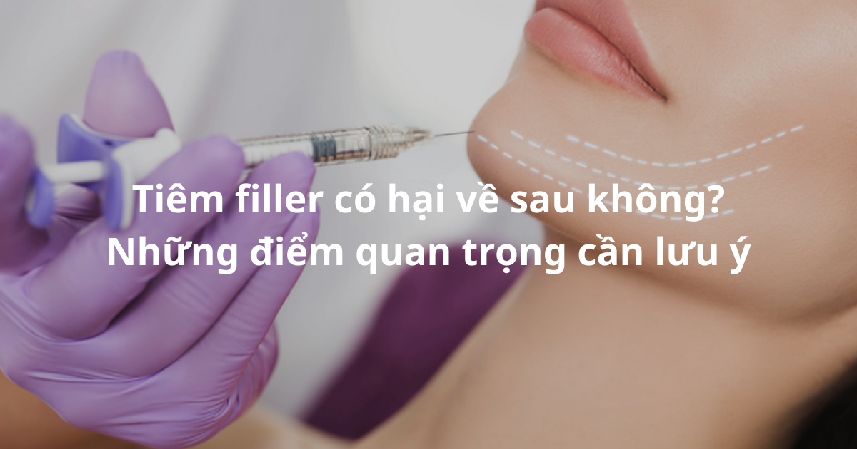 Hình ảnh quy trình tiêm filler an toàn tại phòng khám thẩm mỹ