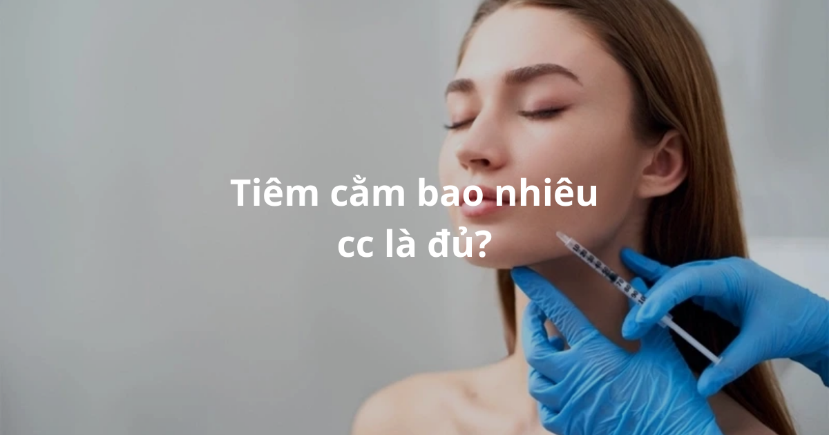 Hình ảnh tiêm filler cằm V-line tại phòng khám thẩm mỹ