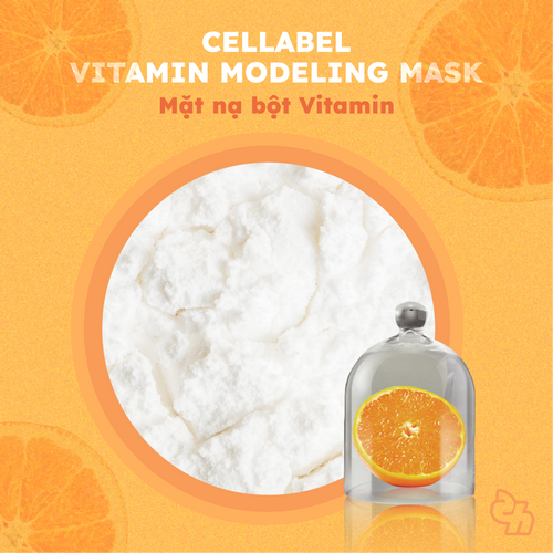 Mặt nạ bột sáng da CELLABEL Vitamin Modeling Mask chính hãng Hàn Quốc