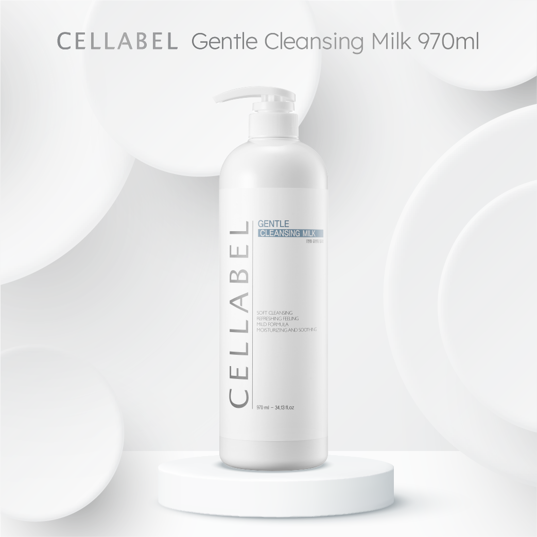 Sữa rửa mặt CELLABEL Gentle Cleansing Milk 970ml size spa chính hãng Hàn Quốc