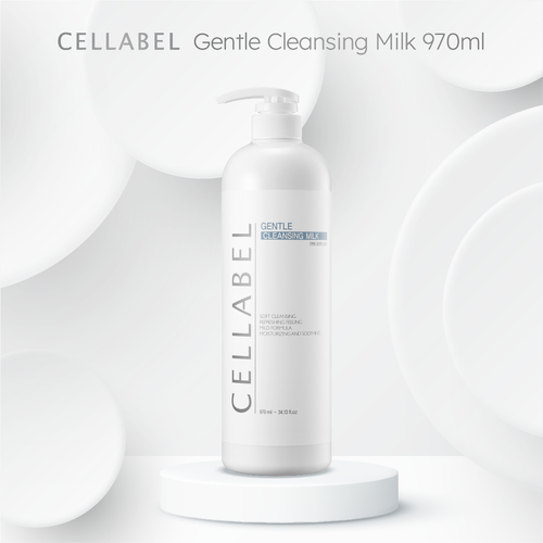 Sữa rửa mặt CELLABEL Gentle Cleansing Milk 970ml size spa chính hãng Hàn Quốc