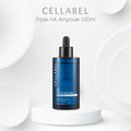 Tinh chất dưỡng ẩm chuyên sâu CELLABEL Triple HA Ampoule 100ml size spa chính hãng