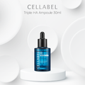Tinh chất dưỡng ẩm chuyên sâu CELLABEL Triple HA Ampoule 30ml chính hãng