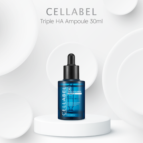 Tinh chất dưỡng ẩm chuyên sâu CELLABEL Triple HA Ampoule 30ml chính hãng