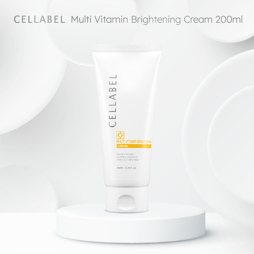 Kem dưỡng trắng da CELLABEL Multi Vitamin Brightening Cream 200ml chính hãng