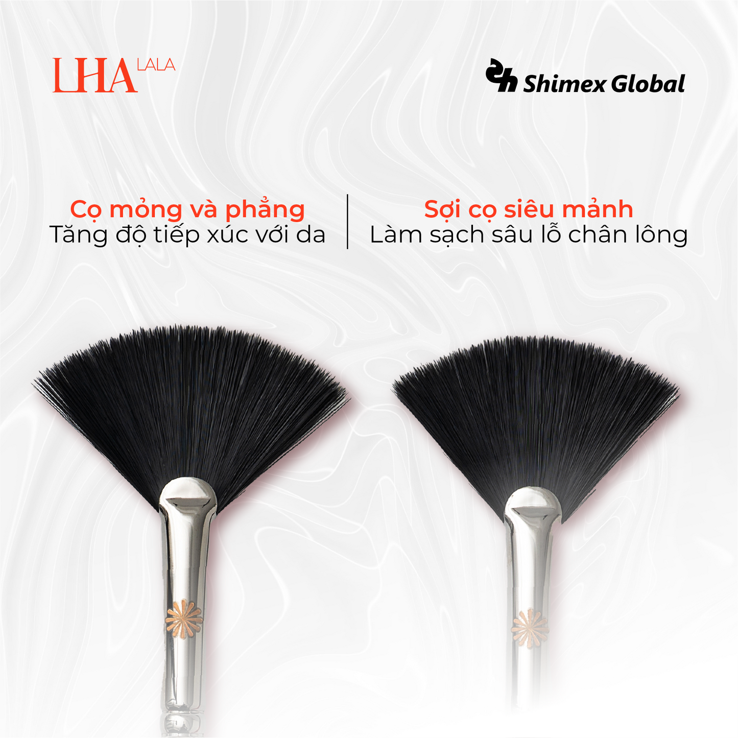 Cọ chuyên dụng peel da LHALA Peeling Brush