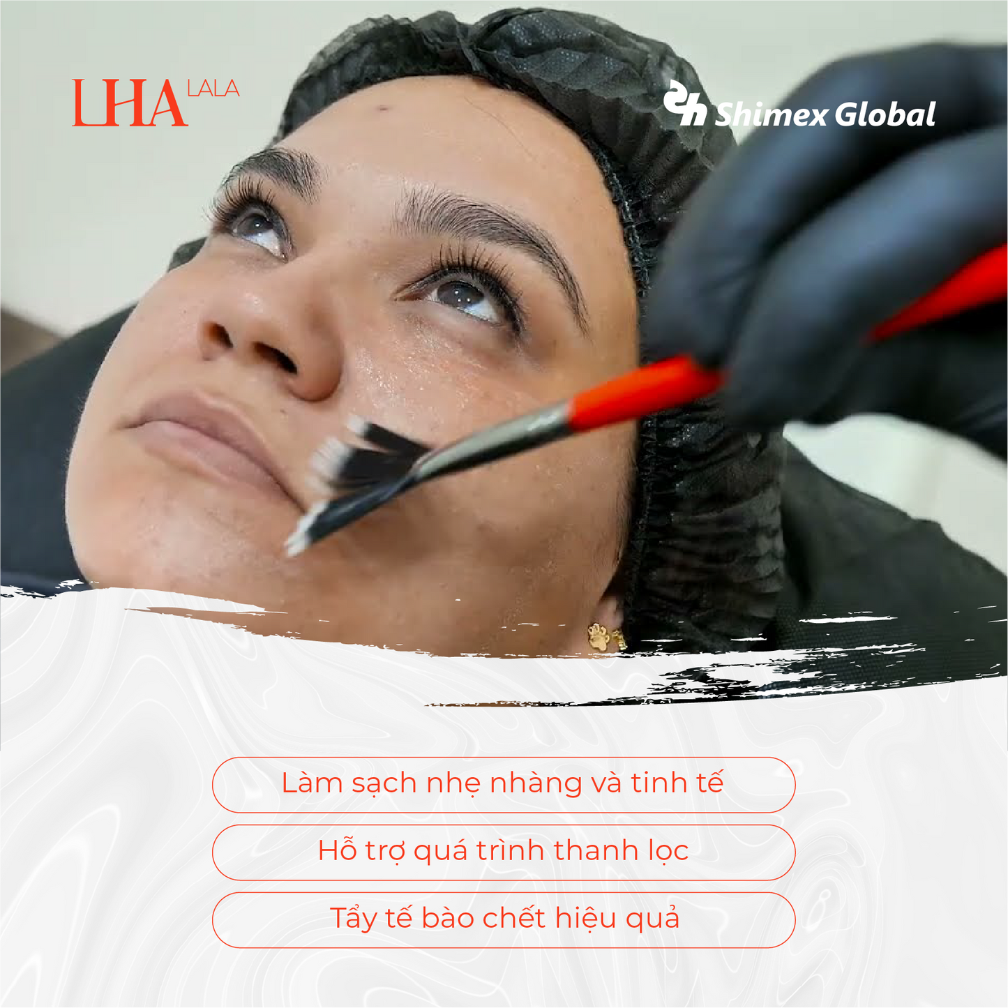 Cọ chuyên dụng peel da LHALA Peeling Brush