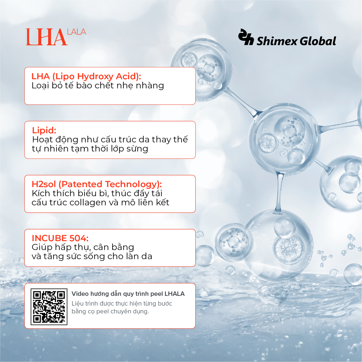 Bộ peel da LHALA Peel Set (Basic + Ultra)