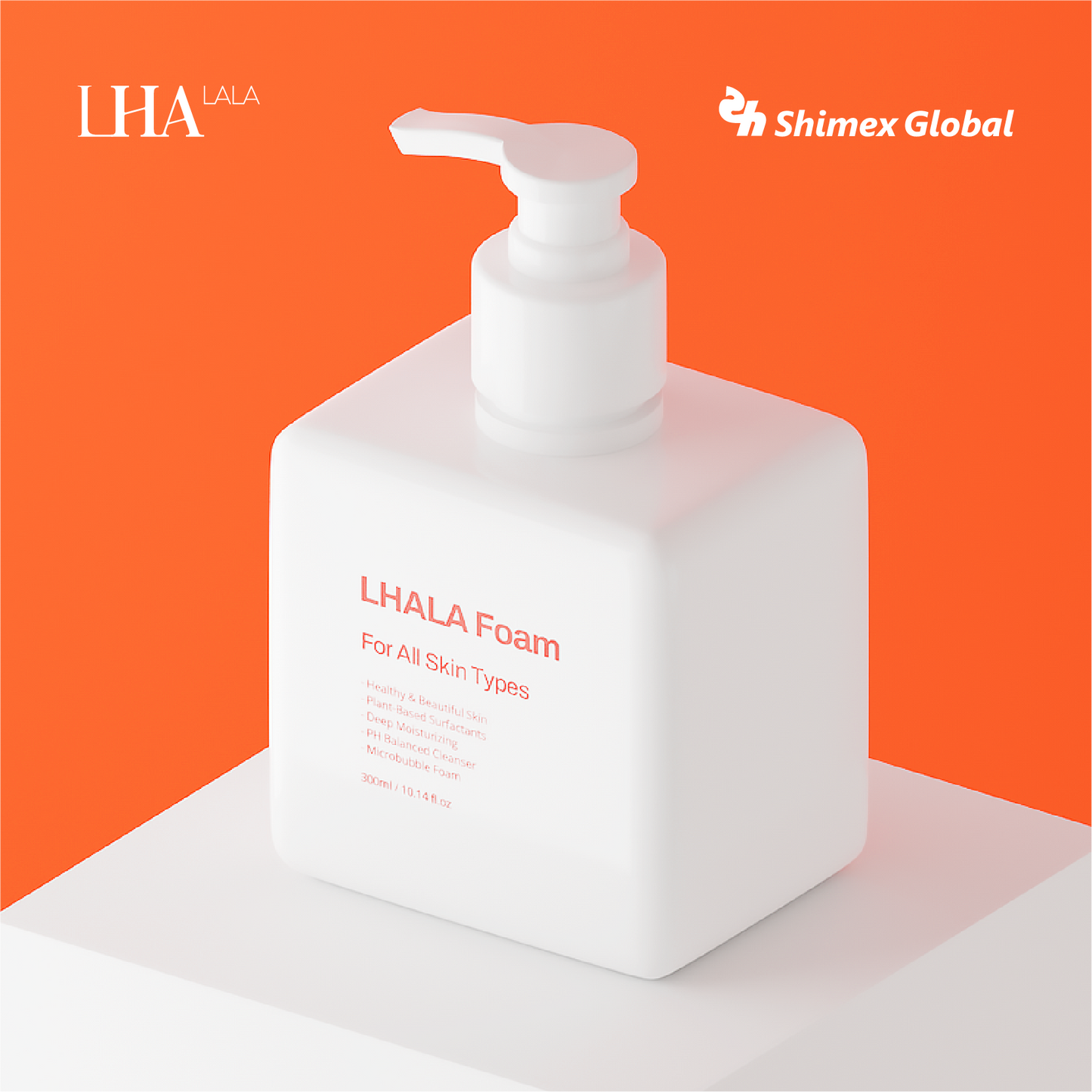 Sữa rửa mặt tạo bọt LHALA Micro O2 Bubble Foam Cleanser