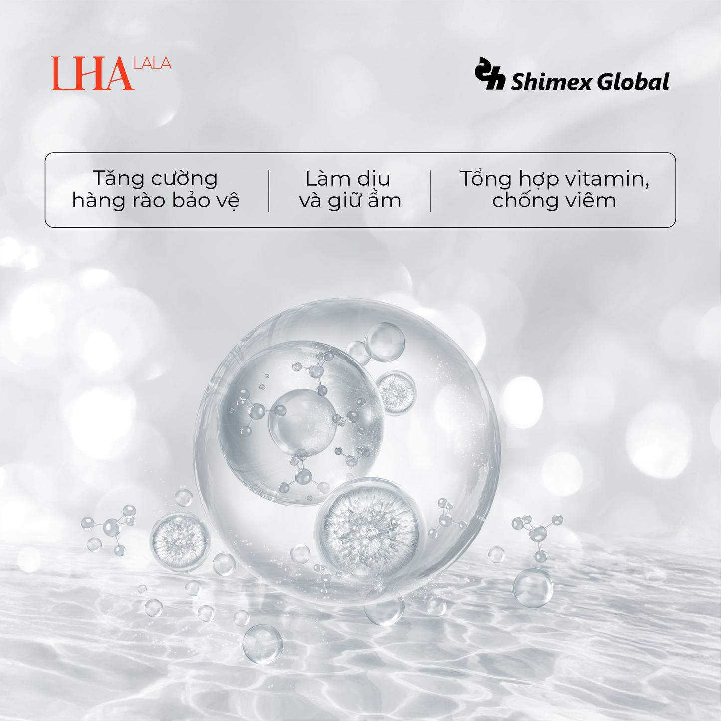 Mặt nạ gel trong suốt LHALA Biome Fit Clear Embo Gel Mask Pack